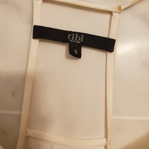 TIBI SILK TANK SIZE 6 WATERCOLOR - Picture 3 of 3